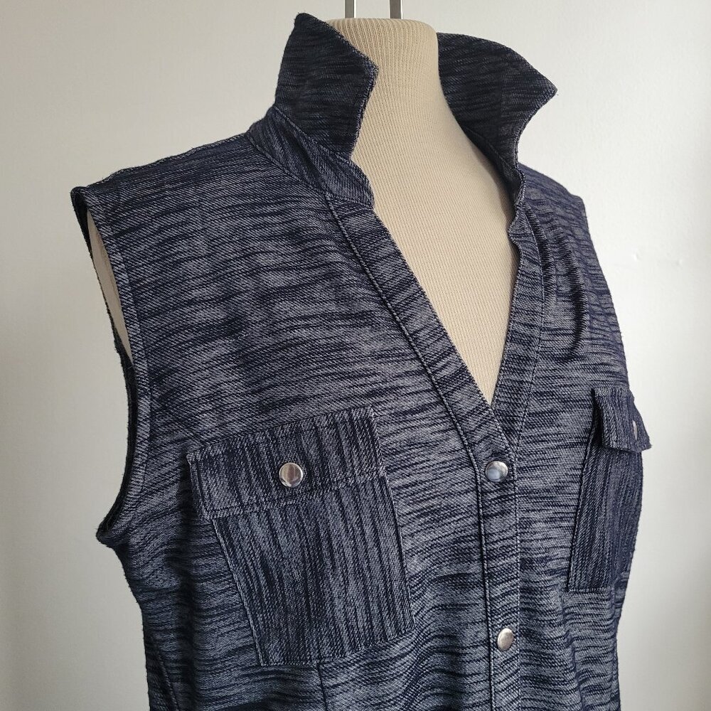 N.Y. & Co. Sleeves Stretch Maxi Dress (Size: Large)